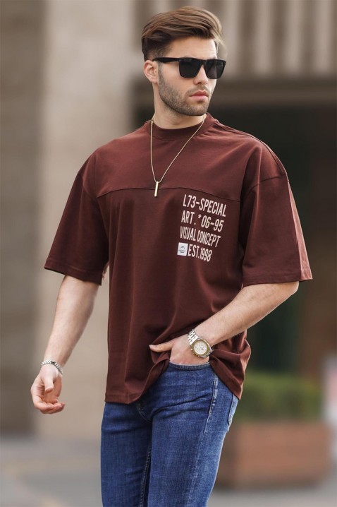 Muška majica MARTILZO BROWN, Boja: braon, IVET.RS - Nova Kolekcija