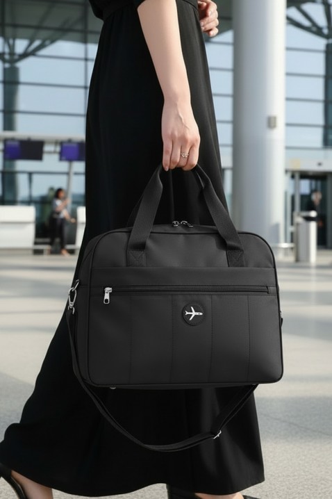 Torba za putovanje WINDINZA BLACK - pogodna za Ryanair/Wizzair, Boja: crna, IVET.RS - Nova Kolekcija