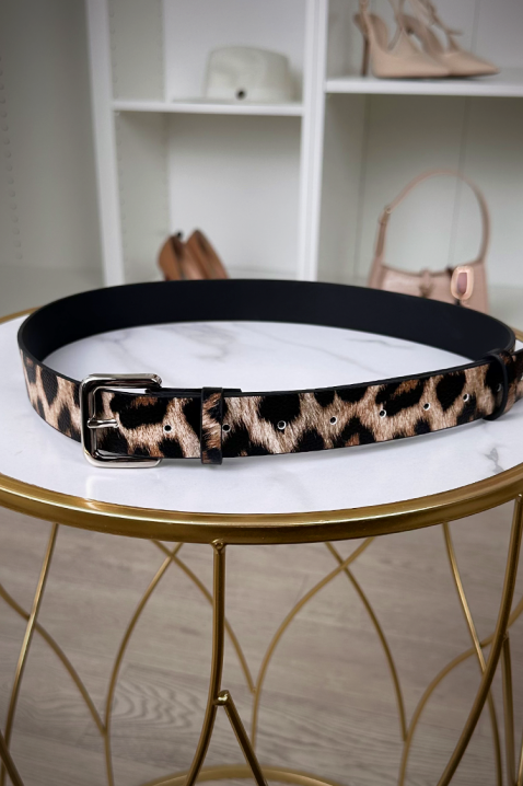 Kaiš ZAVONIA, Boja: leopard, IVET.RS - Nova Kolekcija