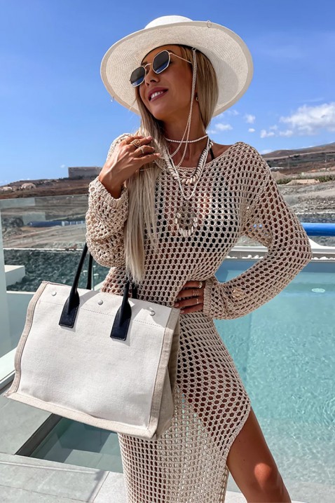 Haljina za plažu SILVANIA ECRU, Boja: ecru, IVET.RS - Nova Kolekcija