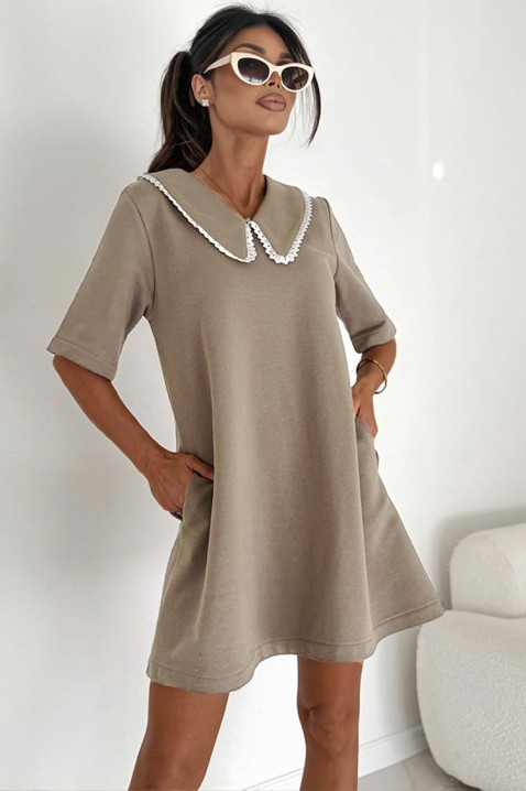 Haljina VANORLA BEIGE, Boja: bež, IVET.RS - Nova Kolekcija