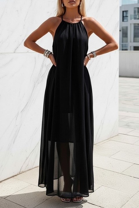 Haljina LONZELA BLACK, Boja: crna, IVET.RS - Nova Kolekcija