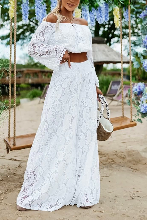 Komplet VIONELA, Boja: bela, IVET.RS - Nova Kolekcija