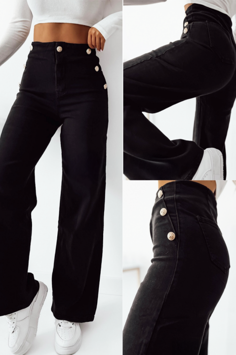 Farmerke ZERDILMA BLACK, Boja: crna, IVET.RS - Nova Kolekcija