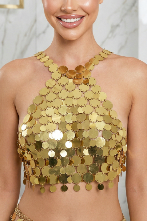 Top ZLANONZA GOLD, Boja: zlatna, IVET.RS - Nova Kolekcija