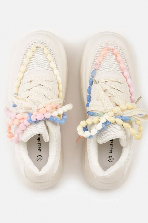 Ženske patike MOLENZA ECRU, Boja: ecru, IVET.RS - Nova Kolekcija