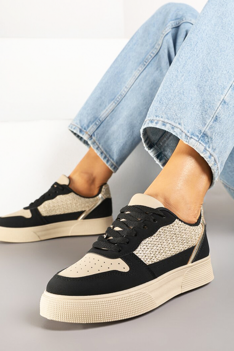 Ženske patike SELONZA, Boja: bež i crna, IVET.RS - Nova Kolekcija