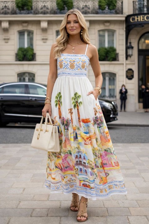 Haljina DELONDRA, Boja: višebojna, IVET.RS - Nova Kolekcija