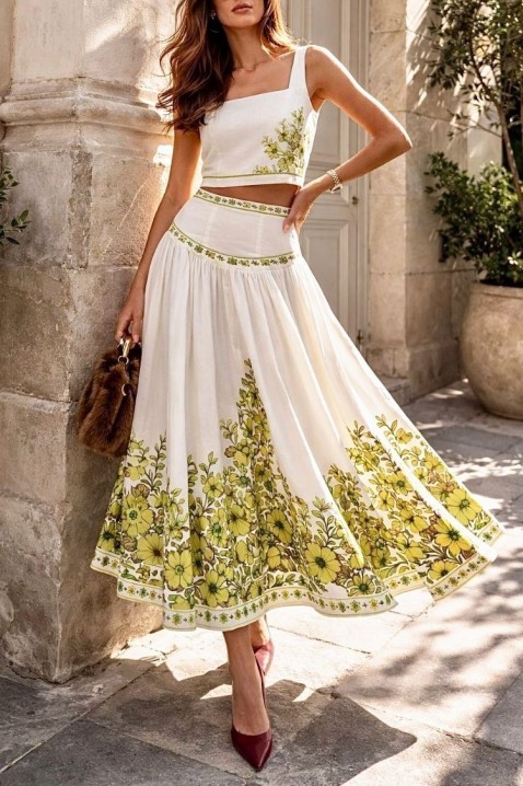 Komplet LELONDRA, Boja: bela, IVET.RS - Nova Kolekcija