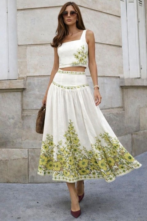 Komplet LELONDRA, Boja: bela, IVET.RS - Nova Kolekcija