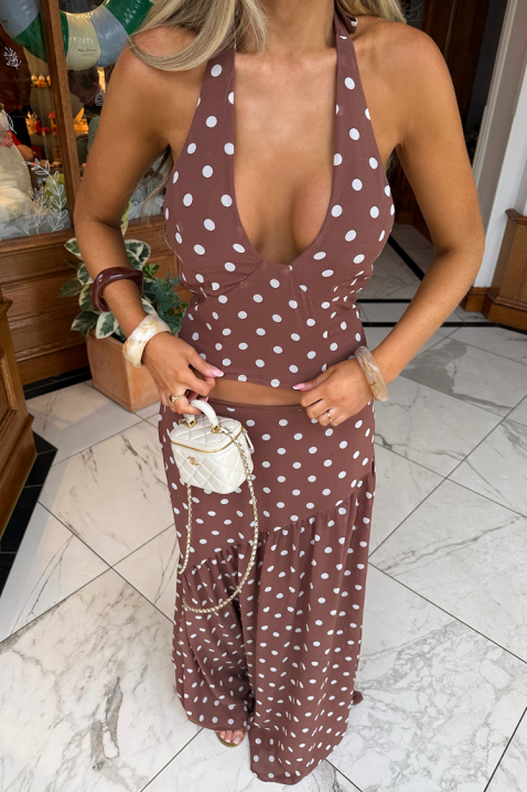 Komplet ELEONOZA, Boja: braon, IVET.RS - Nova Kolekcija