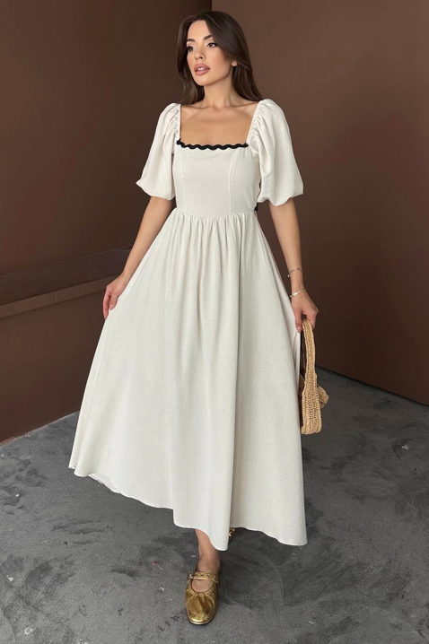 Haljina PRINCELZA, Boja: ecru, IVET.RS - Nova Kolekcija