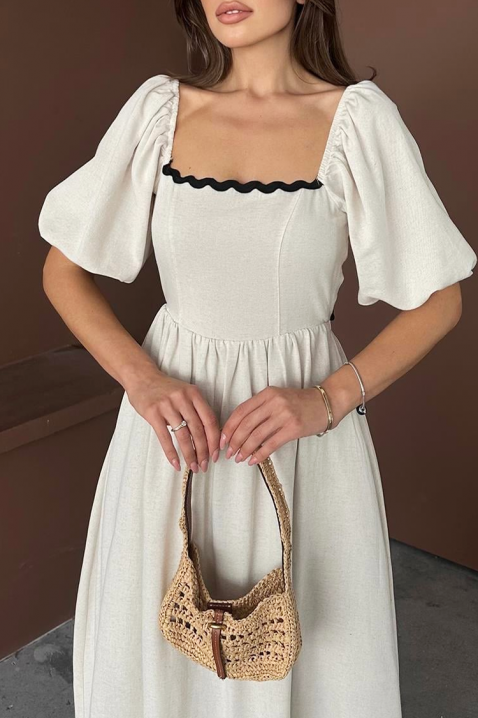 Haljina PRINCELZA, Boja: ecru, IVET.RS - Nova Kolekcija