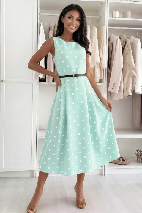Haljina SALMENDRA MINT, Boja: menta, IVET.RS - Nova Kolekcija