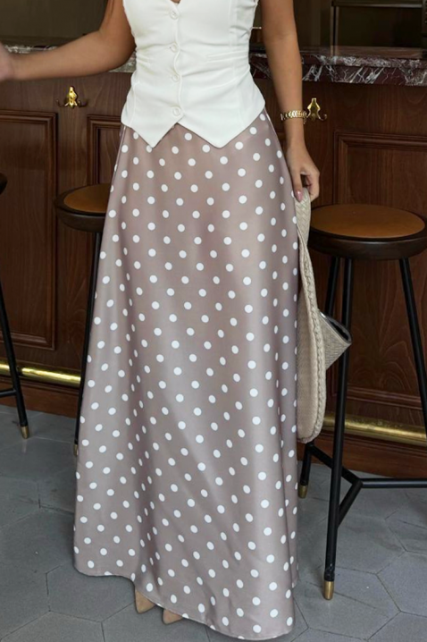 Suknja MOLARZA BEIGE, Boja: bež, IVET.RS - Nova Kolekcija