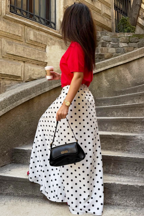 Suknja MOLARZA WHITE, Boja: bela, IVET.RS - Nova Kolekcija