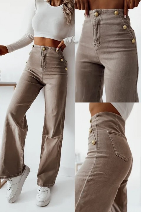 Farmerke DANZILA BROWN, Boja: braon, IVET.RS - Nova Kolekcija