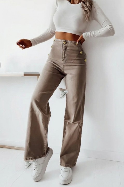 Farmerke DANZILA BROWN, Boja: braon, IVET.RS - Nova Kolekcija