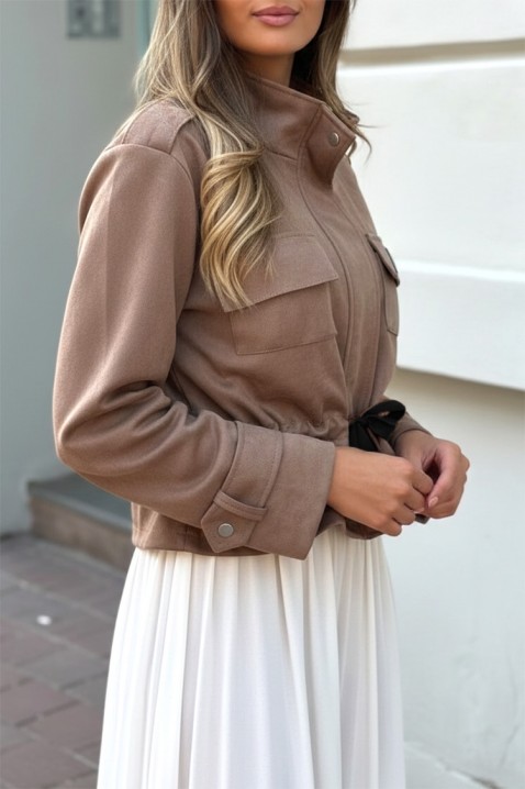 Jakna XELFONDA BROWN, Boja: braon, IVET.RS - Nova Kolekcija
