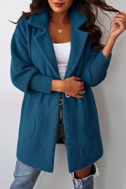 Kardigan LIORMEA PETROL, Boja: petrolej, IVET.RS - Nova Kolekcija