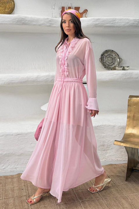 Prozračan i nežan dvodelni svakodnevni komplet MERLINA PINK, Boja: roze, IVET.RS - Nova Kolekcija