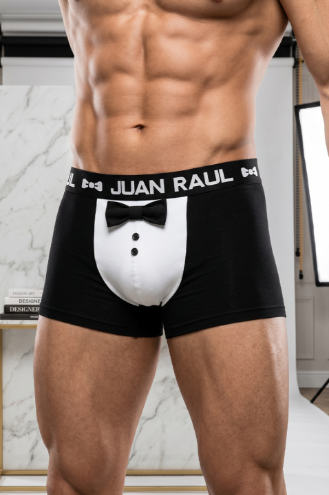 Zabavne muške bokserice SORANO BLACK, Boja: crna, IVET.RS - Nova Kolekcija