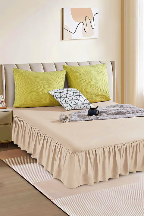 Prekrivač za krevet BENJILFA BEIGE 200x220 cm, Boja: bež, IVET.RS - Nova Kolekcija