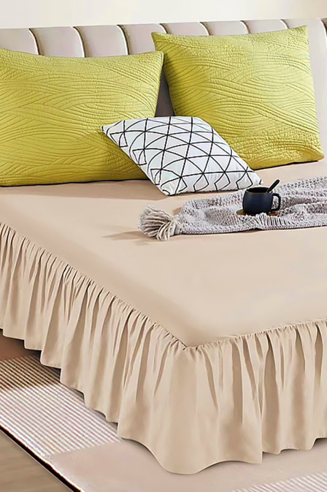 Prekrivač za krevet BENJILFA BEIGE 200x220 cm, Boja: bež, IVET.RS - Nova Kolekcija
