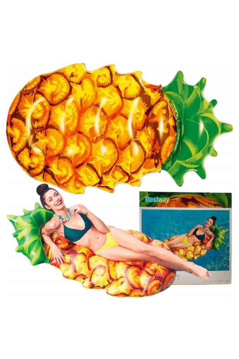 Dušek na naduvavanje za plažu sa dizajnom ananasa SUMMERTIMEIVET.RS - Nova Kolekcija