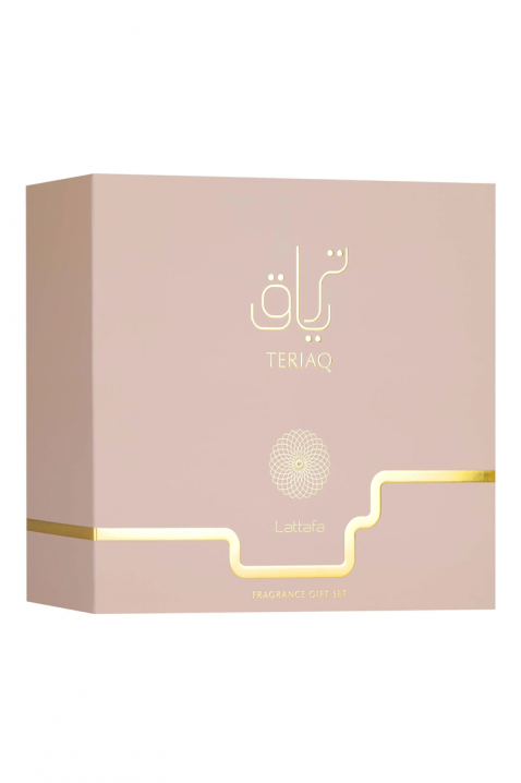 Unisex arapski komplet Lattafa Teriaq Edp 100 ml + Edp 12 ml + Hair Mist 50 mlIVET.RS - Nova Kolekcija