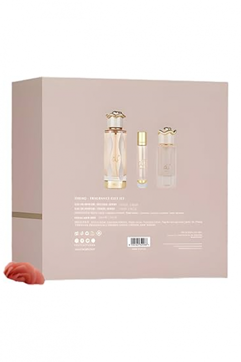 Unisex arapski komplet Lattafa Teriaq Edp 100 ml + Edp 12 ml + Hair Mist 50 mlIVET.RS - Nova Kolekcija
