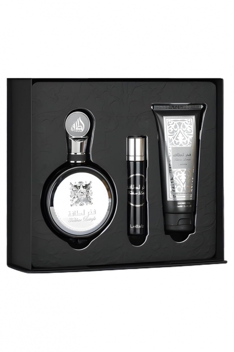 Muški arapski komplet Lattafa Fakhar Men Edp 100 ml + Edp 12 ml + Shower Gel 100 mlIVET.RS - Nova Kolekcija