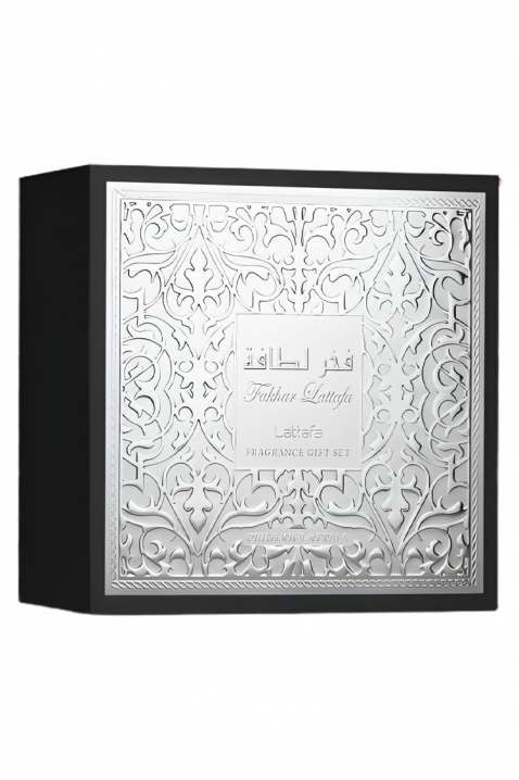 Muški arapski komplet Lattafa Fakhar Men Edp 100 ml + Edp 12 ml + Shower Gel 100 mlIVET.RS - Nova Kolekcija