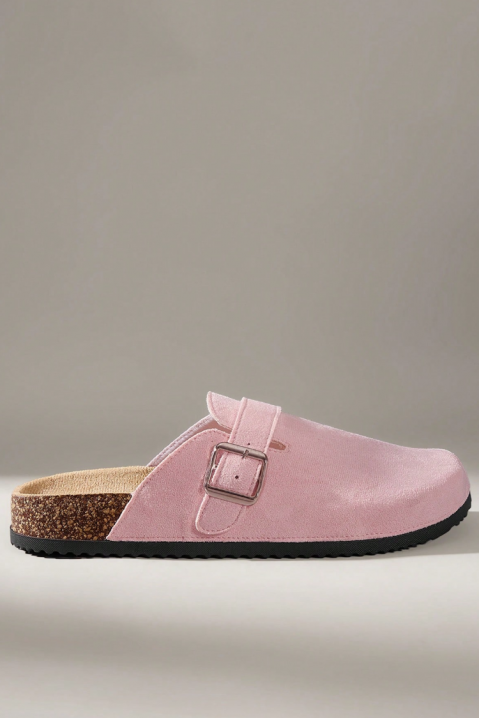 Ženske klompe sa kopčom CAMILSA PINK, Boja: roze, IVET.RS - Nova Kolekcija
