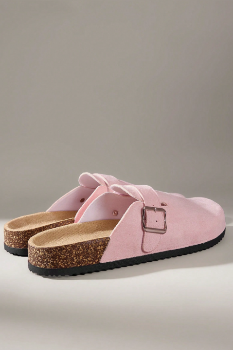 Ženske klompe sa kopčom CAMILSA PINK, Boja: roze, IVET.RS - Nova Kolekcija