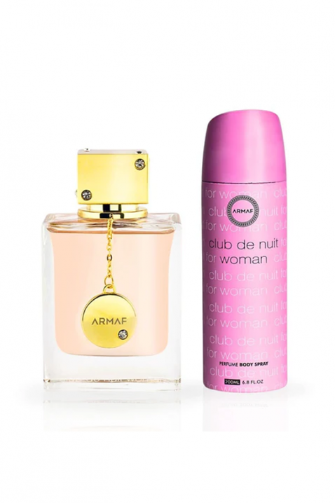 Ženski arapski komplet Armaf Club de Nuit Woman Edp 105 ml + Body Spray 200 mlIVET.RS - Nova Kolekcija