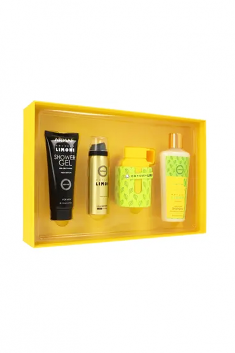 Unisex arapski komplet Armaf Odyssey Limoni Fresh Edition Edp 100 ml + Perfume Body Spray 50 ml + Shower Gel 100 ml + Shampoo 250 mlIVET.RS - Nova Kolekcija
