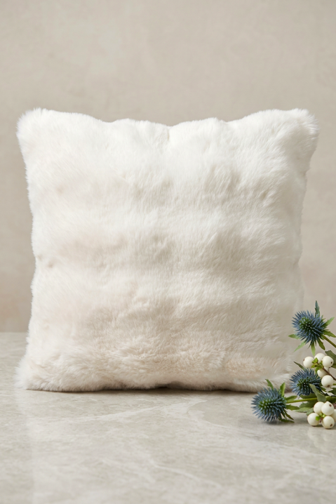 Luksuzna dekorativna jastučnica CARMENA WHITE 40х40 cm, Boja: bela, IVET.RS - Nova Kolekcija