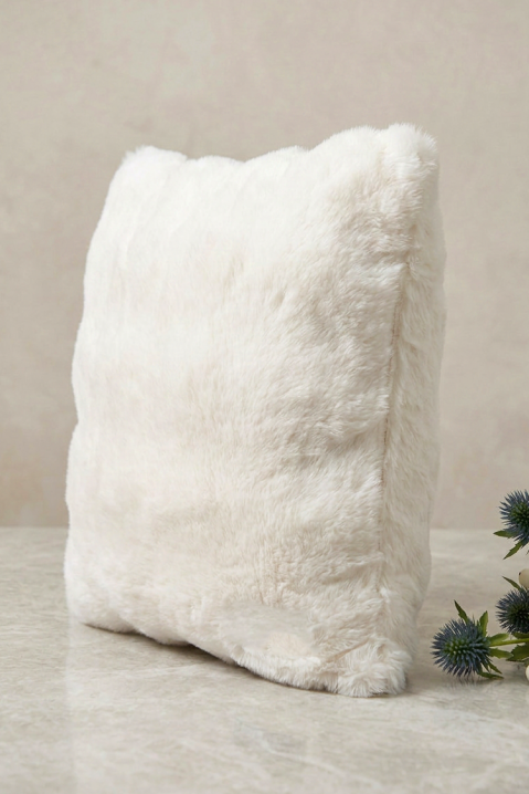 Luksuzna dekorativna jastučnica CARMENA WHITE 40х40 cm, Boja: bela, IVET.RS - Nova Kolekcija