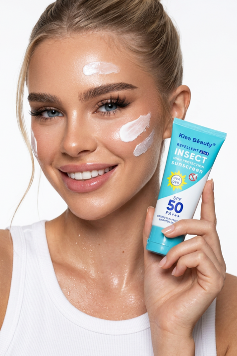 Kiss Beauty Insect 2 u 1 zaštita i krema za sunčanje 60 mlIVET.RS - Nova Kolekcija