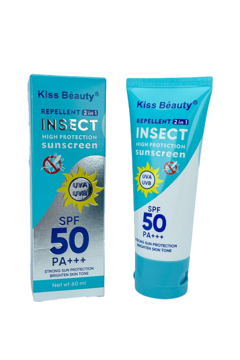 Kiss Beauty Insect 2 u 1 zaštita i krema za sunčanje 60 mlIVET.RS - Nova Kolekcija