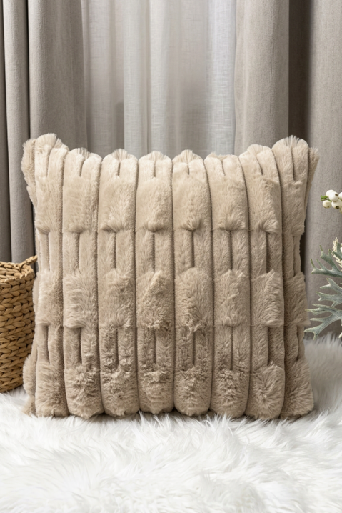 Dekorativna jastučnica sa reljefnim efektom MARLENZA BEIGE 40х40 cm, Boja: bež, IVET.RS - Nova Kolekcija