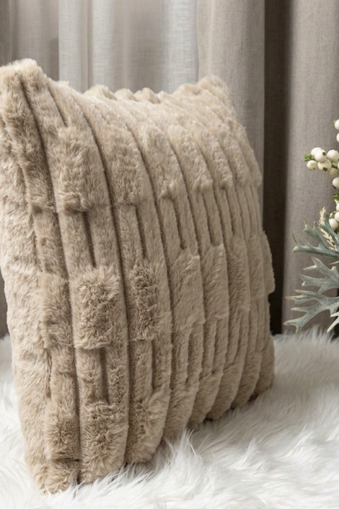 Dekorativna jastučnica sa reljefnim efektom MARLENZA BEIGE 40х40 cm, Boja: bež, IVET.RS - Nova Kolekcija