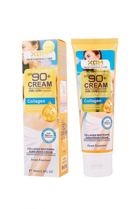 XQM kolagen krema za sunčanje SPF 90+ 80 mlIVET.RS - Nova Kolekcija