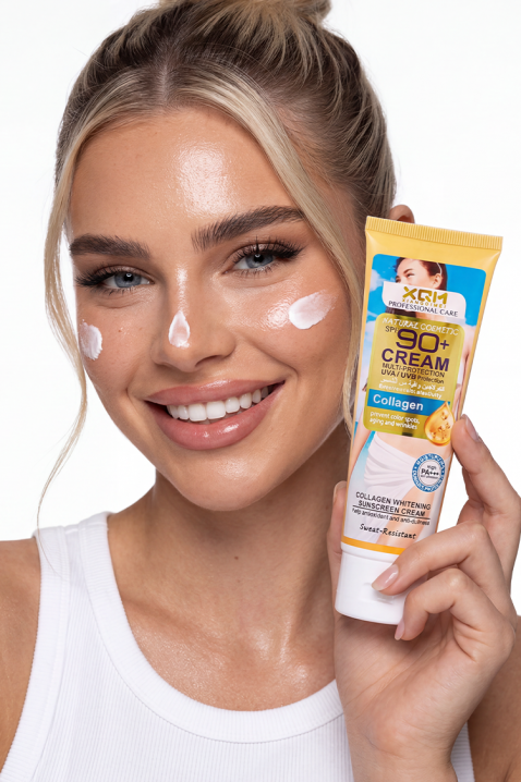 XQM kolagen krema za sunčanje SPF 90+ 80 mlIVET.RS - Nova Kolekcija