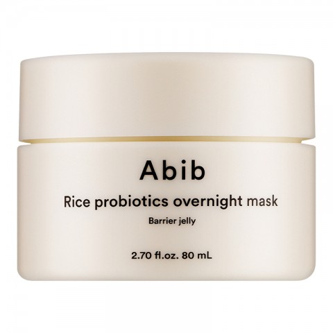 ABIB Rice Probiotics Overnight Mask Barrier Jelly 80 mlIVET.RS - Nova Kolekcija