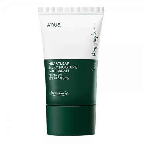 ANUA Heartleaf Silky Moisture Sun Cream SPF50+ PA++++ 50 mlIVET.RS - Nova Kolekcija