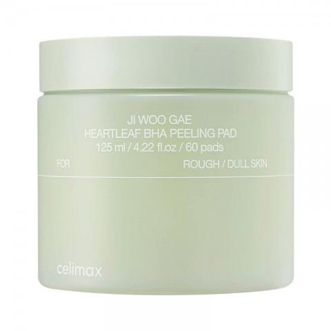 CELIMAX Ji Woo Gae Heartleaf BHA Peeling Pad 125 ml 60 pcsIVET.RS - Nova Kolekcija