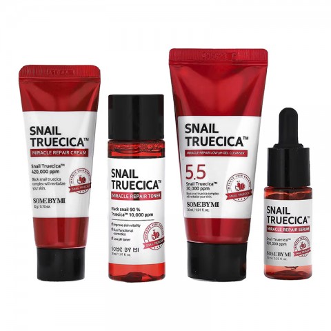 SomeByMi Snail Truecica Miracle Repair Starter Kit (30 ml, 30 ml, 10 ml, 20 ml)IVET.RS - Nova Kolekcija