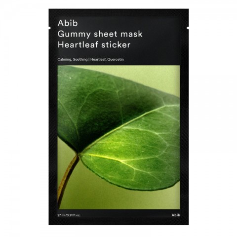 ABIB Gummy Sheet Mask Heartleaf Sticker 27 mlIVET.RS - Nova Kolekcija